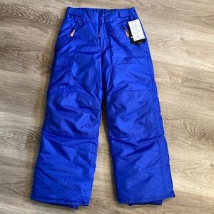 Champion Snow Pants Boys Blue Medium 8-10